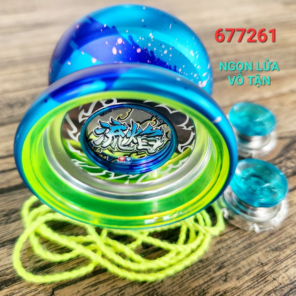 CLIP TEST ĐÓNG HÀNG Yoyo 1A Auldey Full Kim Loại không nhạy Chính Hãng Ngọn Lửa Vô Tận