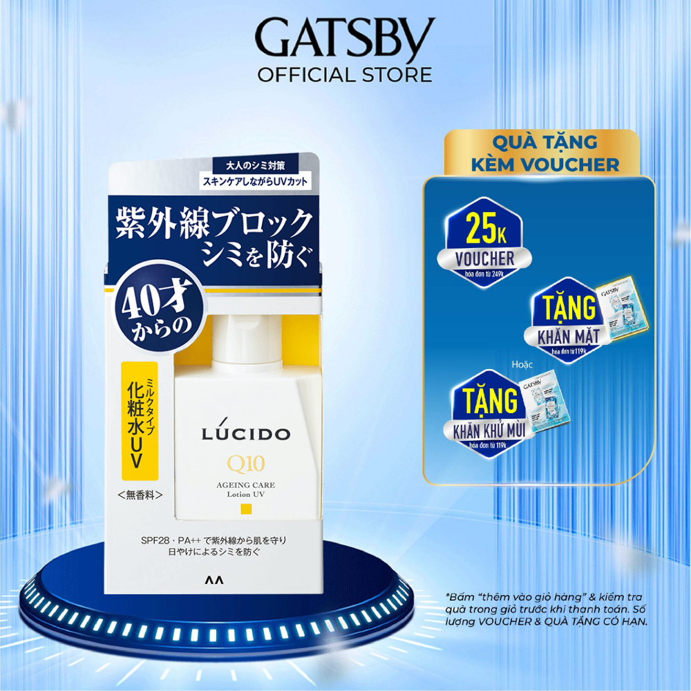 Lotion dưỡng da chống nắng LÚCIDO AGEING CARE Lotion UV N SPF 28 PA++ 100ml