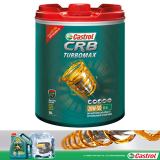 Dầu nhớt castrol crb turbomax sae 20w-50 api ci-4 - dầu nhớt động cơ ô tô