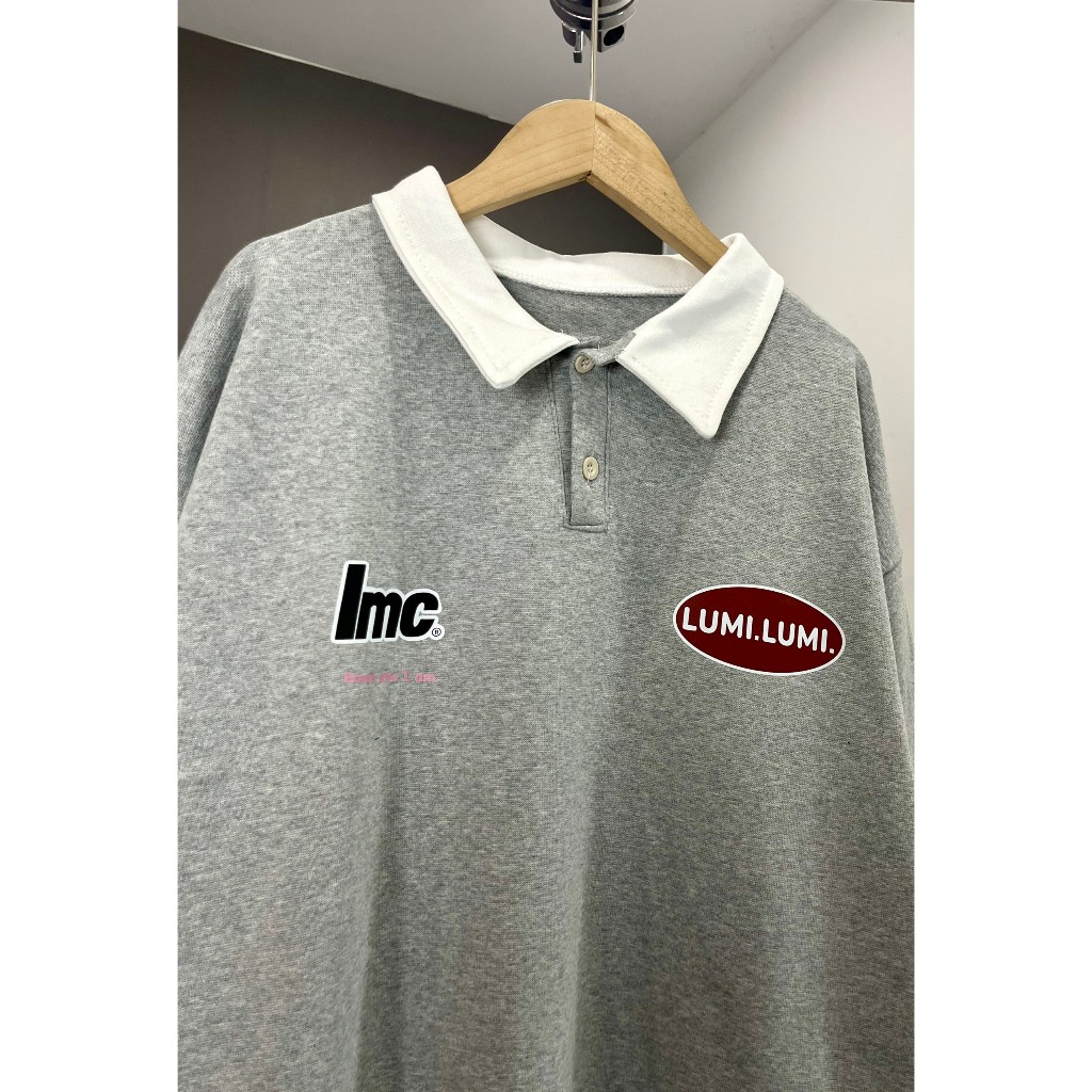 ÁO POLO XÁM CỔ TRẮNG LMC LUMI.LUMI C15 LUMIHOUSE