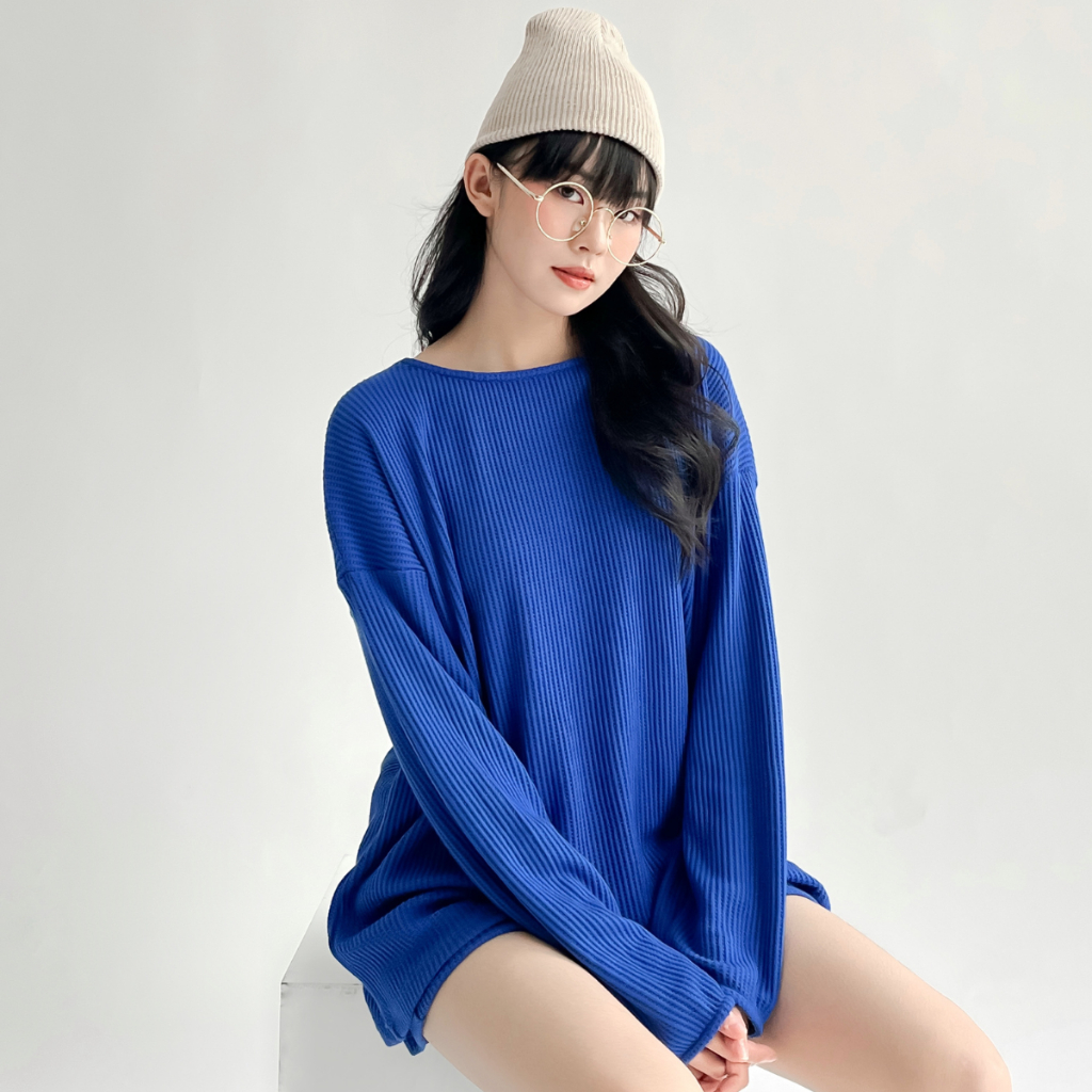 Set Áo Tay Dài Quần Short Trơn Thoải Mái Năng Động TIỆM ĐỒ THÁNG 4 LOLO SET