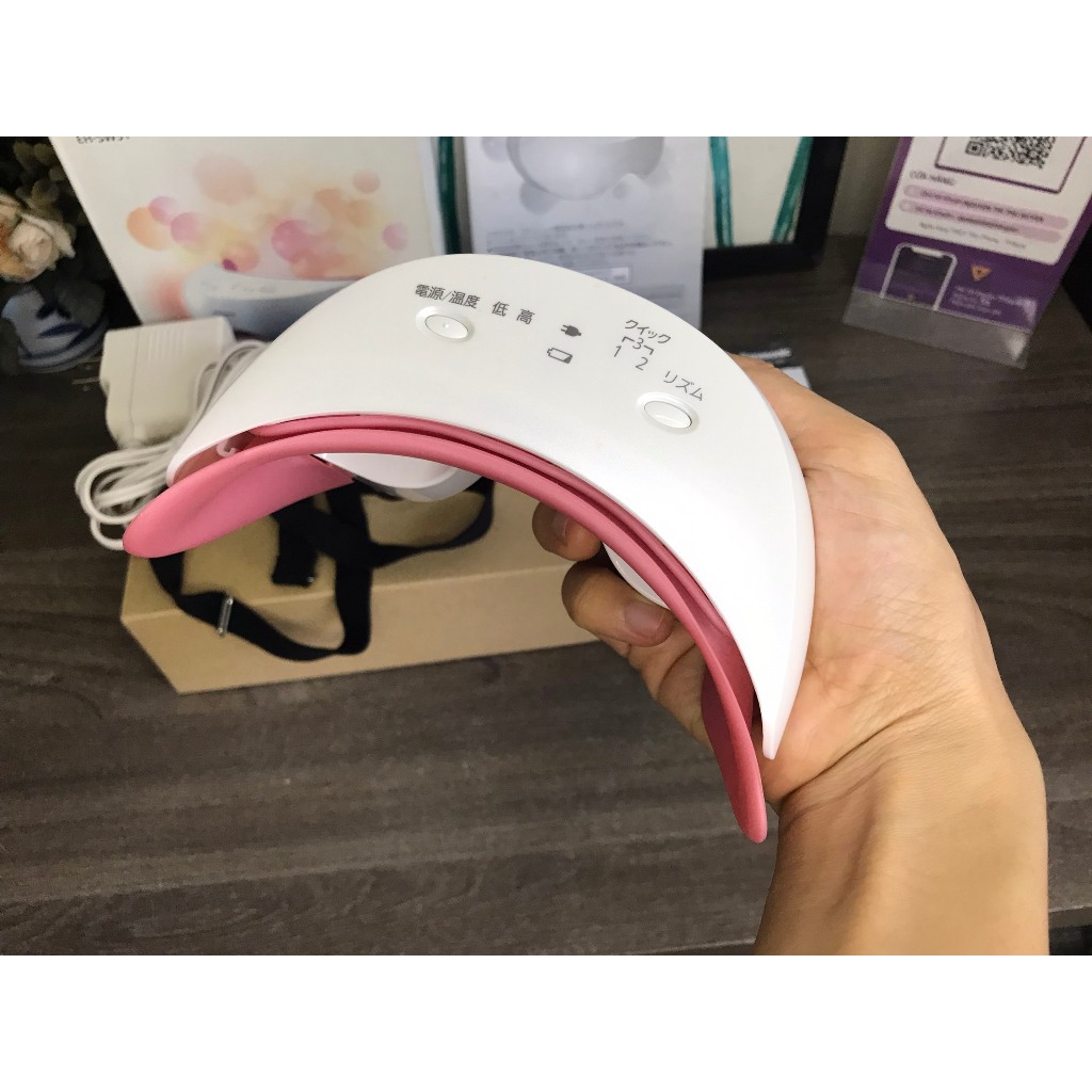 Máy massage mắt  Panasonic EH-SW51 màu hồng nội địa Nhật full hộp mới 99%