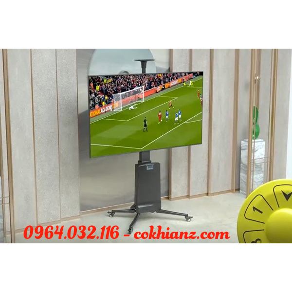 KHUNG TREO TIVI DI ĐỘNG NB TW85  - Nâng Hạ Tự Động hàng cao cấp