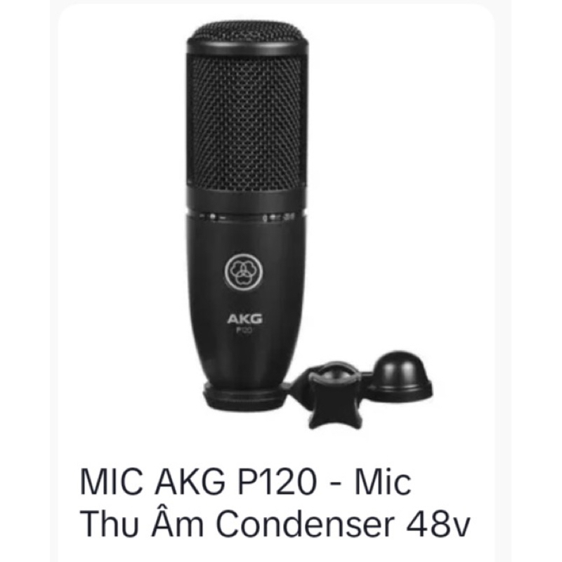 Mic AKG P120 mic thu âm condenser