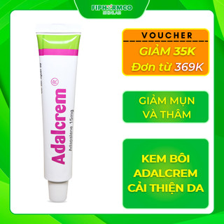 Kem bôi da Adalcrem giảm mụn trứng cá và thâm, làm dịu và sạch da 15g - Dược mỹ phẩm 5 Phát