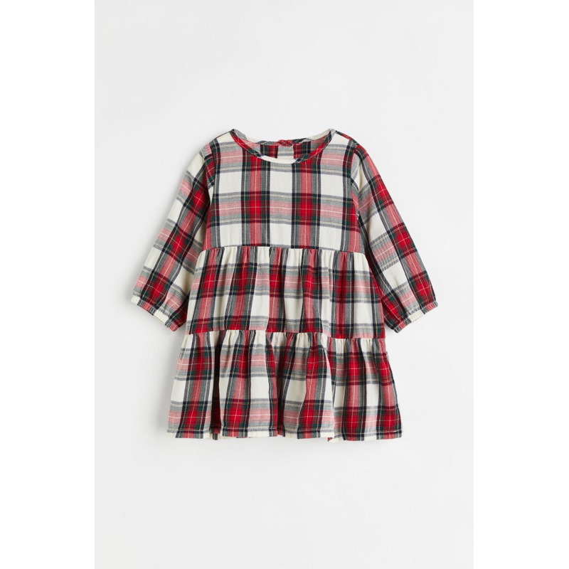 Váy bé gái dài tay H&M cho bé gái siêu xinh 😍