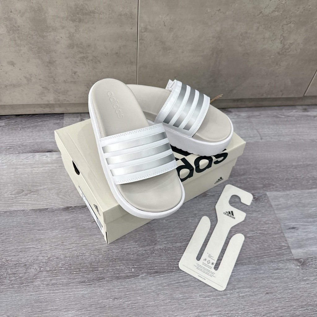 Dép Adidas AILETTE PLATFORM Trắng IE9703