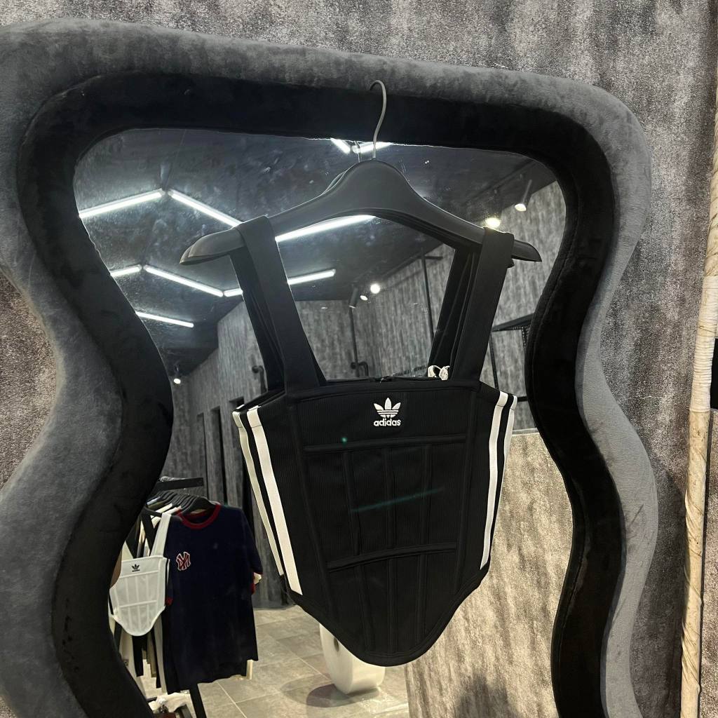 Áo Tank Top Chính Hãng Adidas RIB CORSET Shop Xám Store