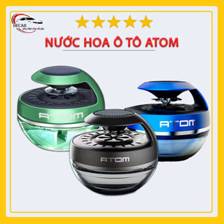 Nước hoa để taplo xe ô tô thơm lâu khử mùi hôi oto, chai lọ nước hoa Atom cao cấp ôtô xe hơi sử dụng năng lượng mặt trời