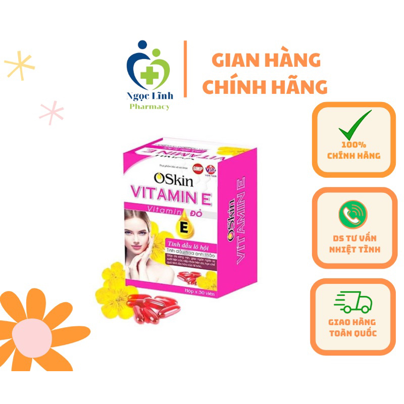 Oskin VITAMIN E ĐỎ