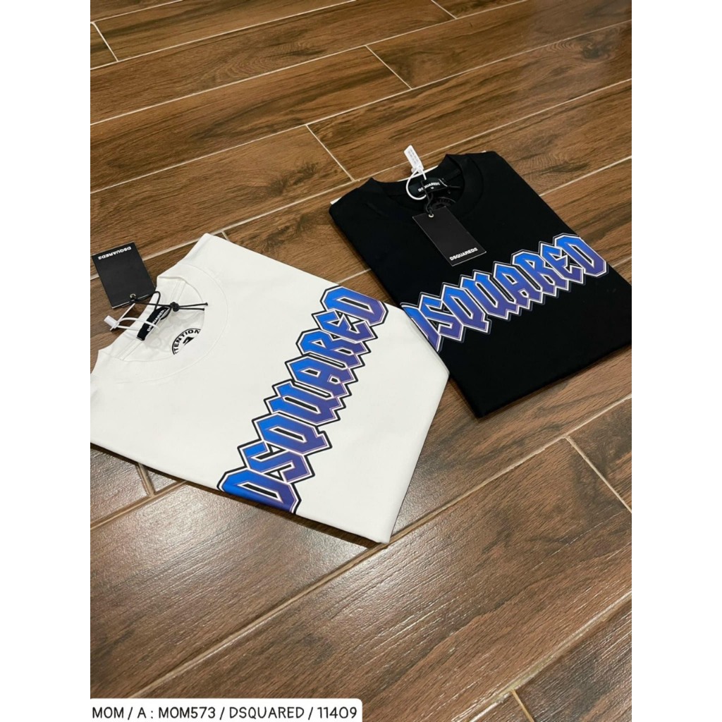 Áo thun nam nữ ĐS-Q2 chữ xanh siêu phẩm 2023 - áo phông cao cấp cotton