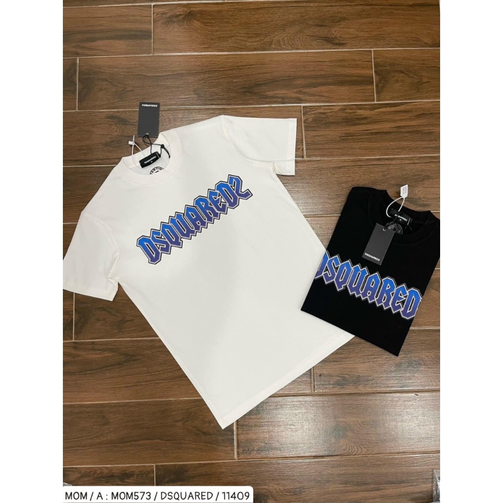 Áo thun nam nữ ĐS-Q2 chữ xanh siêu phẩm 2023 - áo phông cao cấp cotton