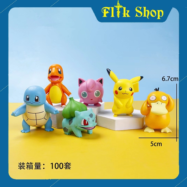 Mô hình Anime/Manga Pokemon - Bửu bối thần kì - Mẫu 10 có lỗ móc