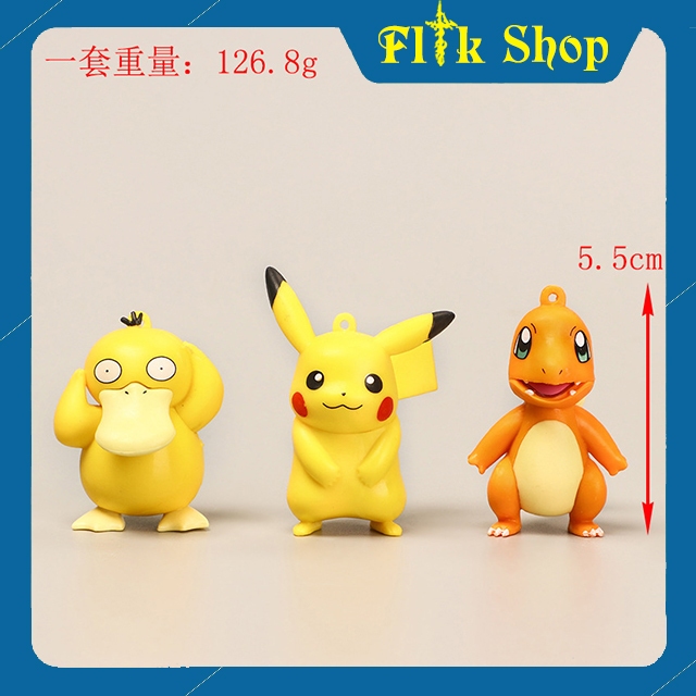 Mô hình Anime/Manga Pokemon - Bửu bối thần kì - Mẫu 10 có lỗ móc