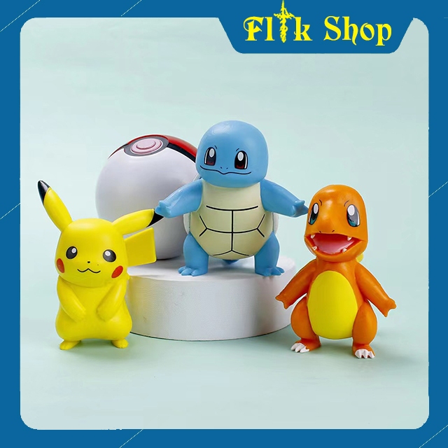Mô hình Anime/Manga Pokemon - Bửu bối thần kì - Mẫu 10 có lỗ móc