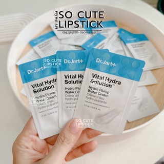 Sample Kem Dưỡng Dr. Jart+ Vital Hydra Solution™ Water Cream Glow Moisturizer with Hyaluronic Acid 1.5ml