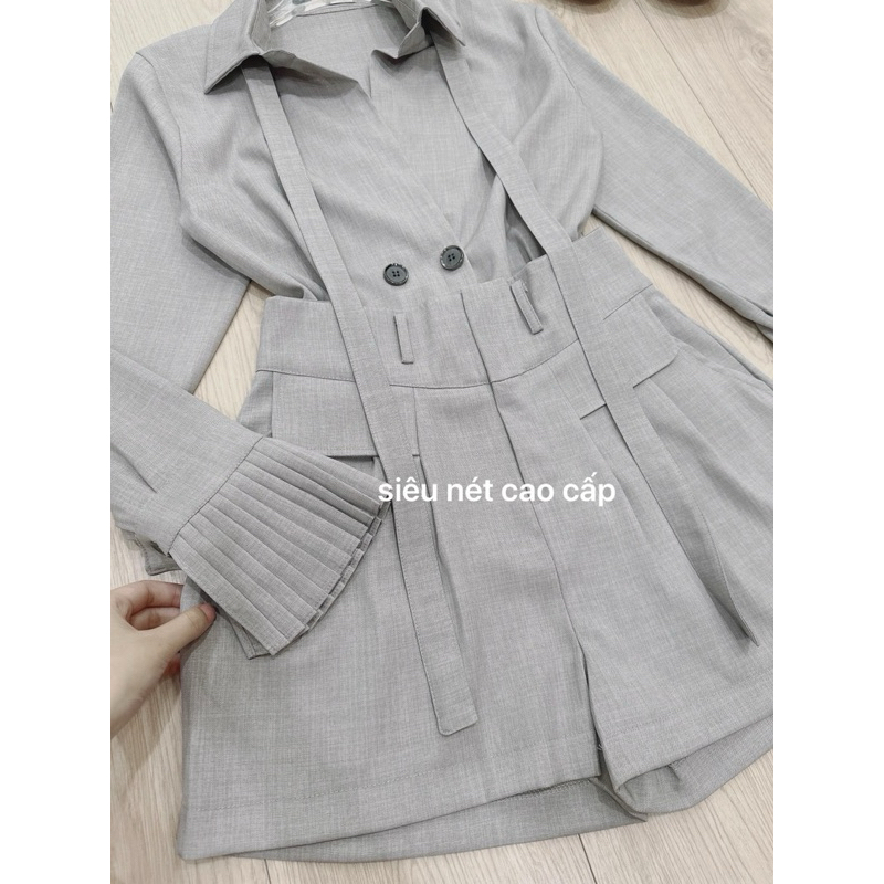 Set áo sơ mi + quần short ZARA