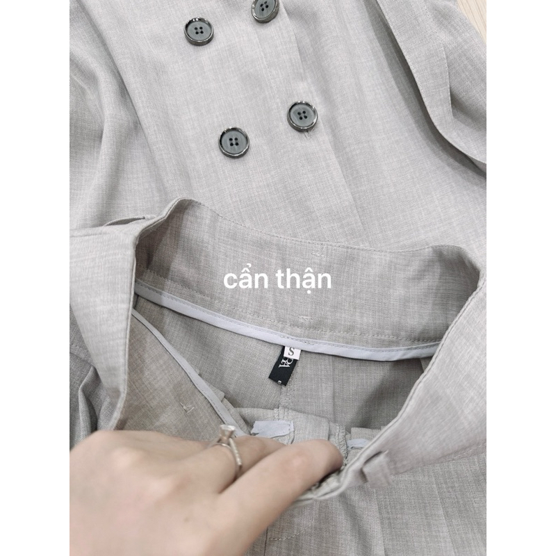 Set áo sơ mi + quần short ZARA