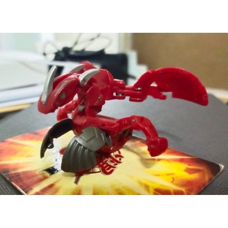 Bakugan chính hãng baku sky rider Fusion Dragonoid lửa