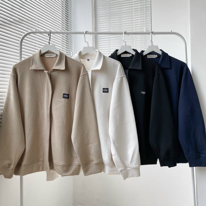 Áo khoác DESTINY có cúc nút bấm/ Áo khoác Nam nữ unisex/ JEJUL.store