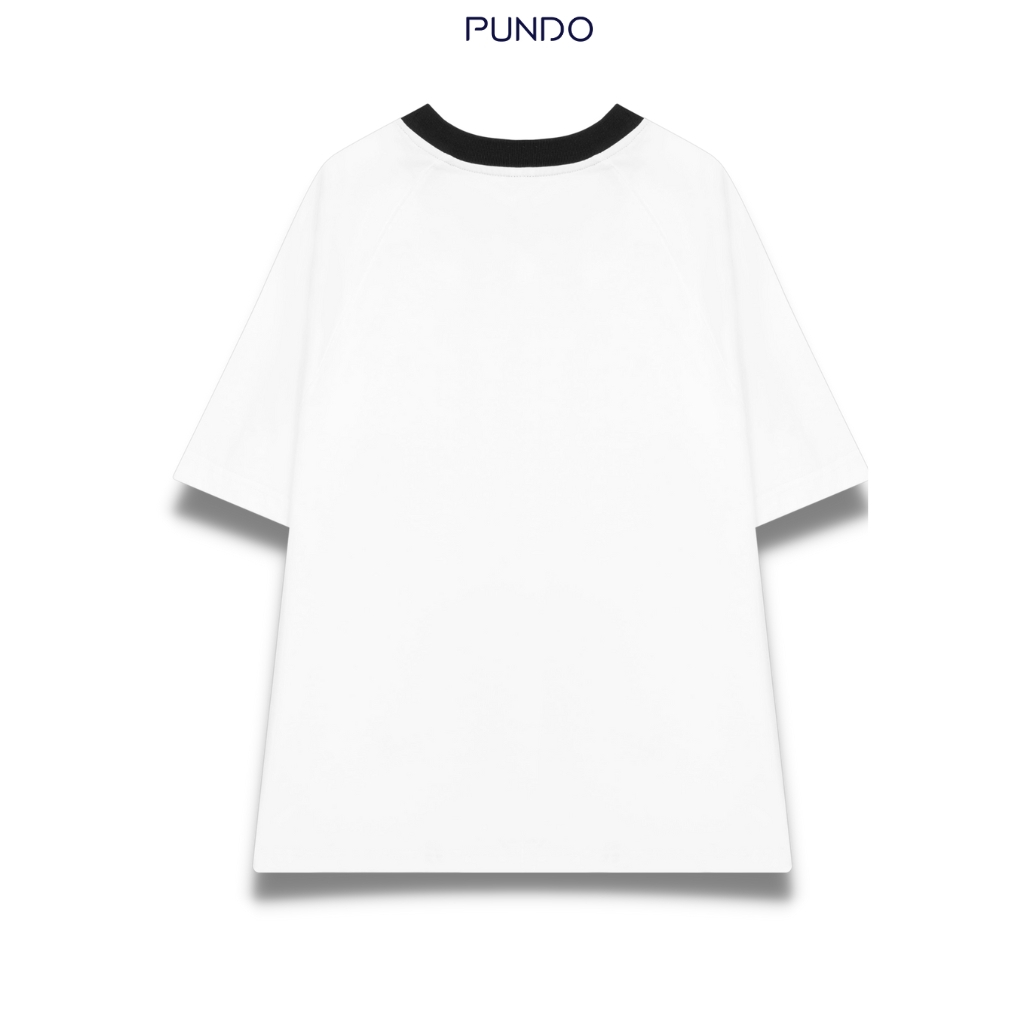 Áo thun unisex phối viền chất vải Cotton dày dặn ATPD82