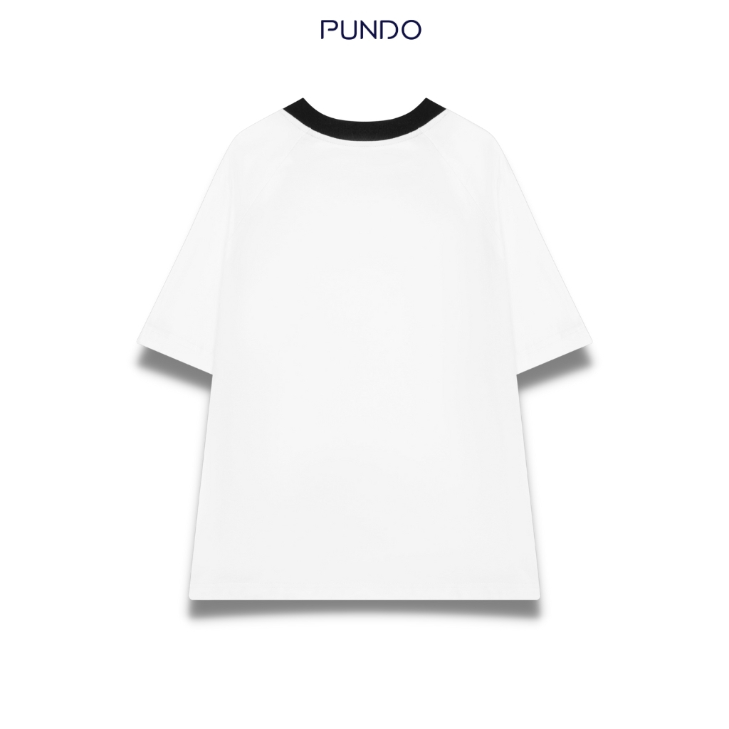 Áo thun unisex phối viền chất vải Cotton dày dặn ATPD82