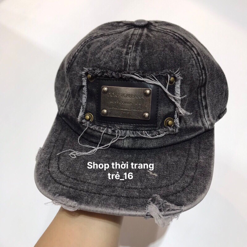 Mũ Lưỡi Trai Vải Bò Cá Tính Cho Nam - Hàng Cao Cấp Tự Chụp