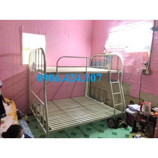 Giường Tầng Lệch Sắt Tròn