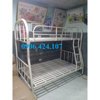 Giường Tầng Lệch Sắt Tròn