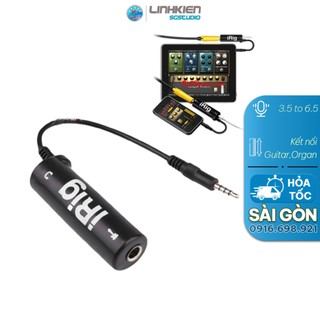 Thiết bị thu âm LiveStream từ Mixer Amply vào ĐIỆN THOẠI máy tính bảng jack 3.5mm -irig IRING