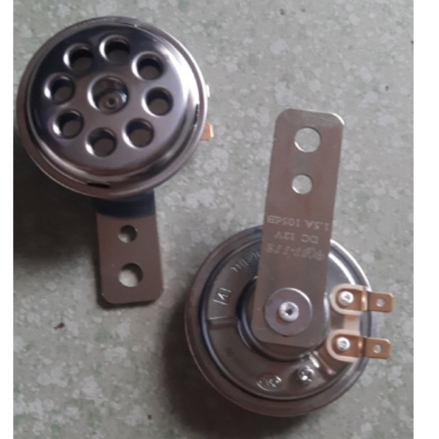 Còi 8 lỗ xe máy, xe số 12v-1.5A kêu to đanh