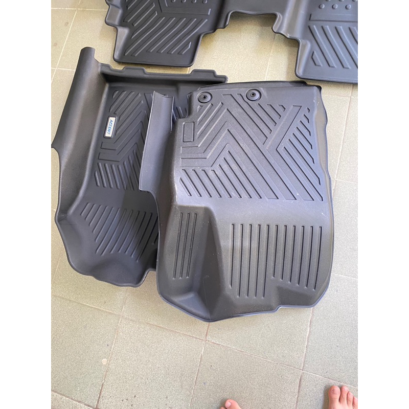 ACCENT sàn nhựa 5D Cao Cấp đúc theo form xe vừa khít xe accent 2018-2023 TPV nhựa nguyên sinh