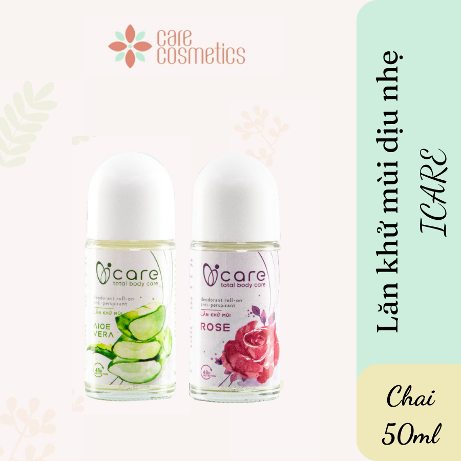 Lăn khử mùi Icare giúp bạn tự tin suốt 48h với làn da sáng mịn mượt mà 50ml