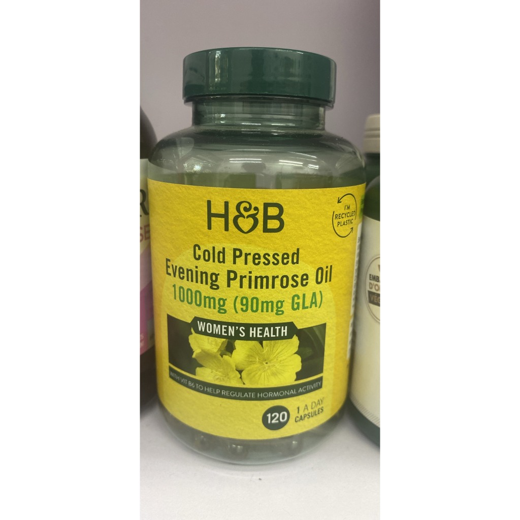 Hoa Anh Thảo Evening Primrose Oil Holland & Barrett (1500mg hoặc 1000mg)