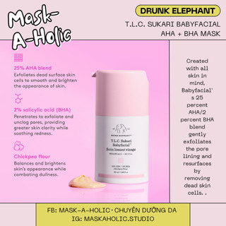 Mặt nạ tái tạo da DRUNK ELEPHANT T.L.C. Sukari Babyfacial™