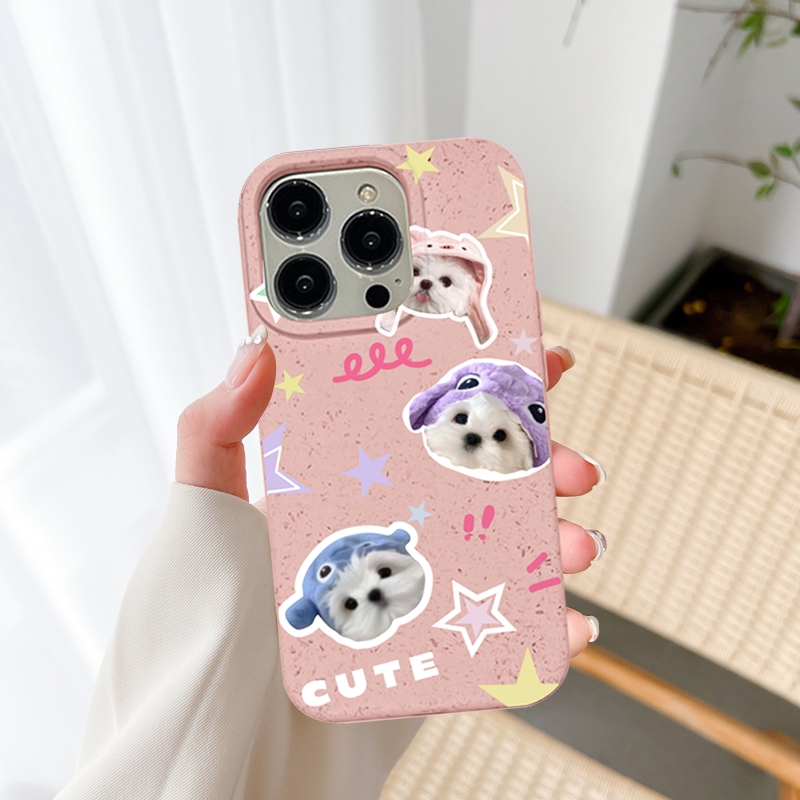 Ốp lưng iphone mềm thân thiện môi trường cat cute 6splus/7/8/plus/x/xs/11/12/13/14/15/pro/max/plus/promax -Awifi A5-19