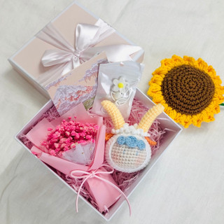 Set quà tặng bộ móc khóa 12 cung hoàng đạo handmade bằng len, hộp quà tặng ngày lễ, tốt nghiệp, sinh nhật, valentine