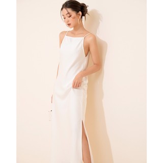 Đầm 2 dây xẻ tà - Everluxe