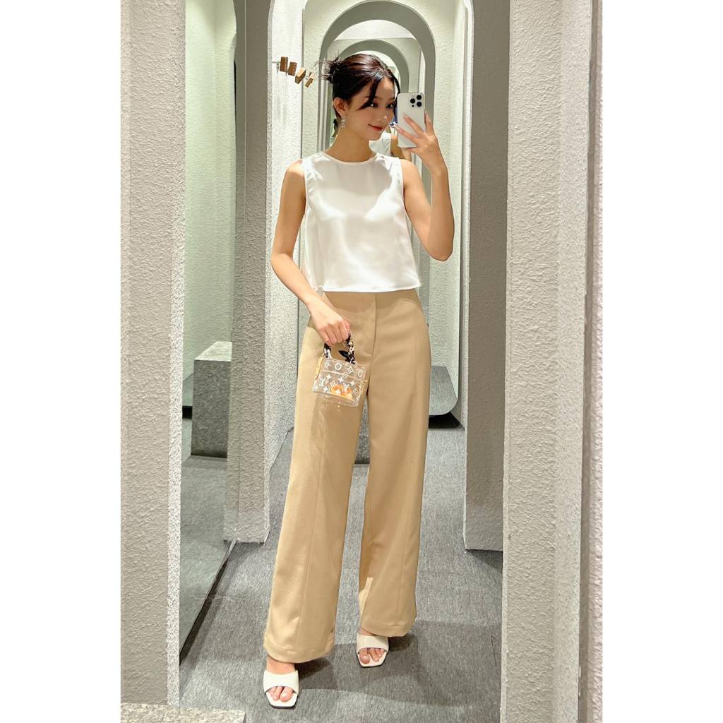 Áo sát nách croptop - Everluxe