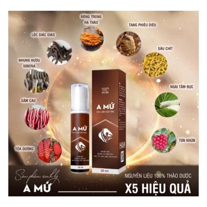 Chai Xịt S.lý A Mứ Chính Hãng - 20ml