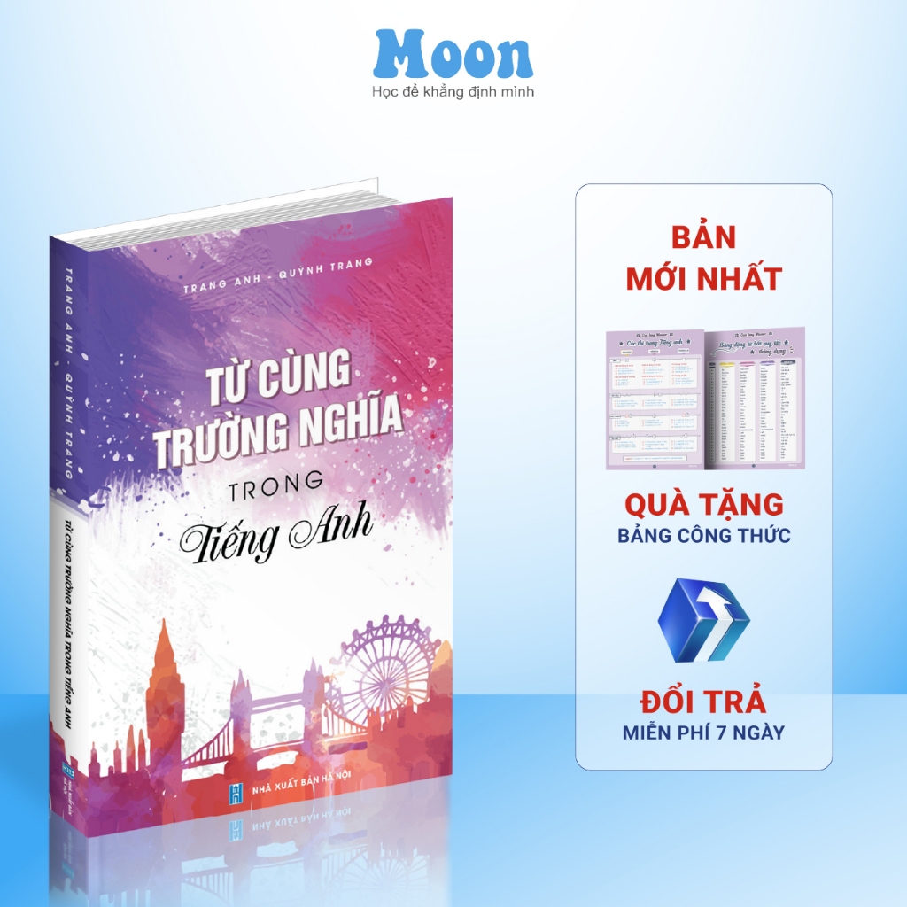 Sách Từ cùng trường nghĩa trong Tiếng Anh cô Trang Anh