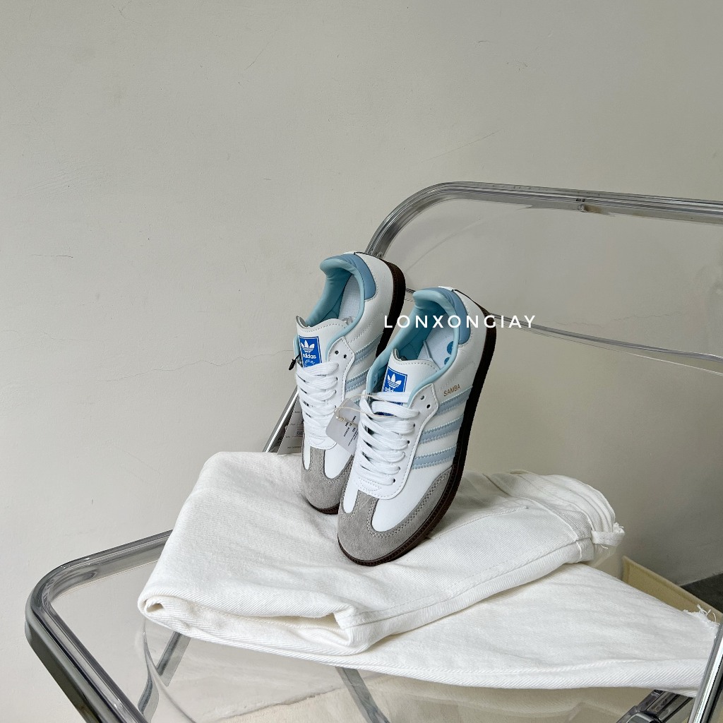 GIÀY THỂ THAO SAMBA XANH MINT