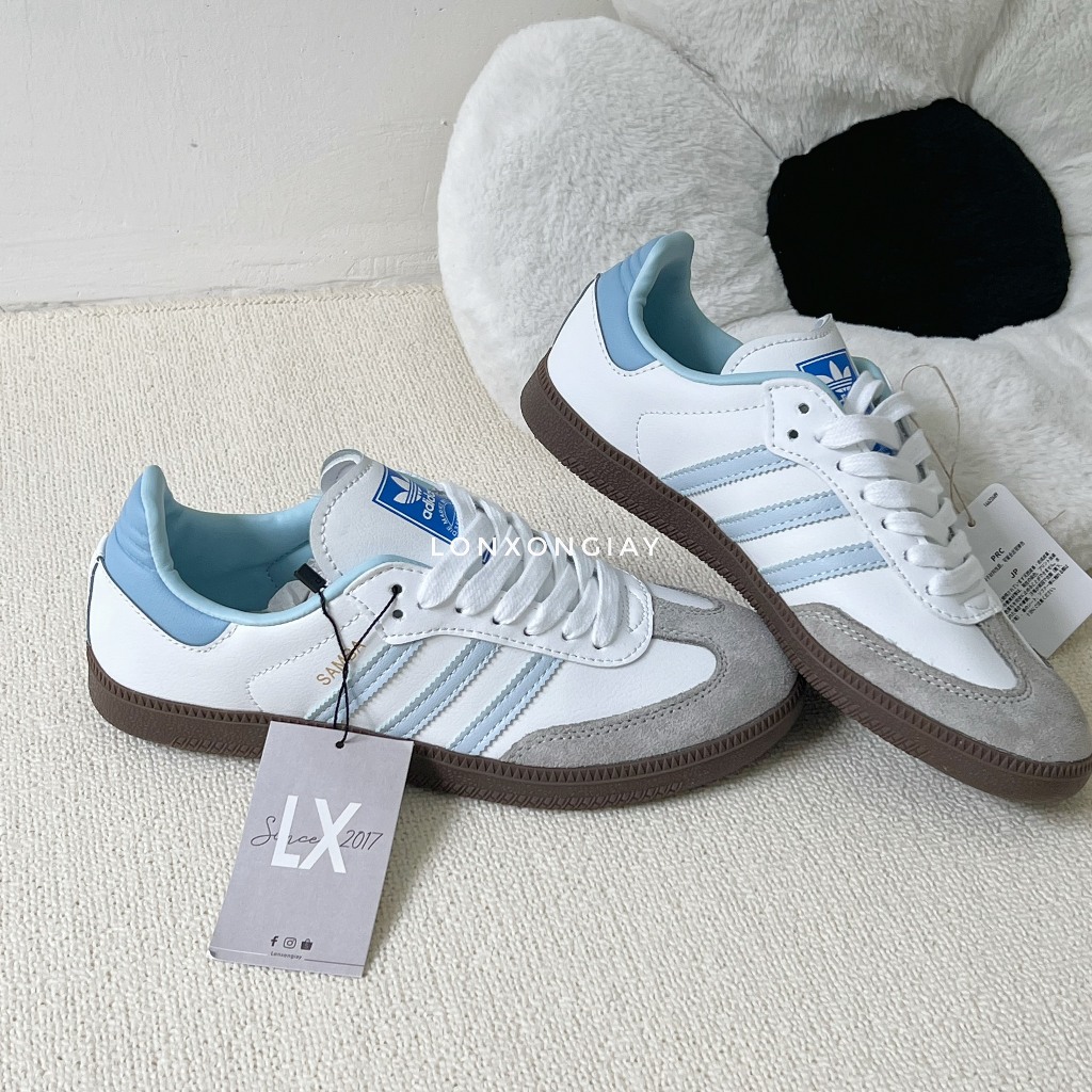 GIÀY THỂ THAO SAMBA XANH MINT