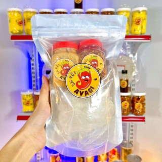Bánh tráng rìa combo muối béo phomai