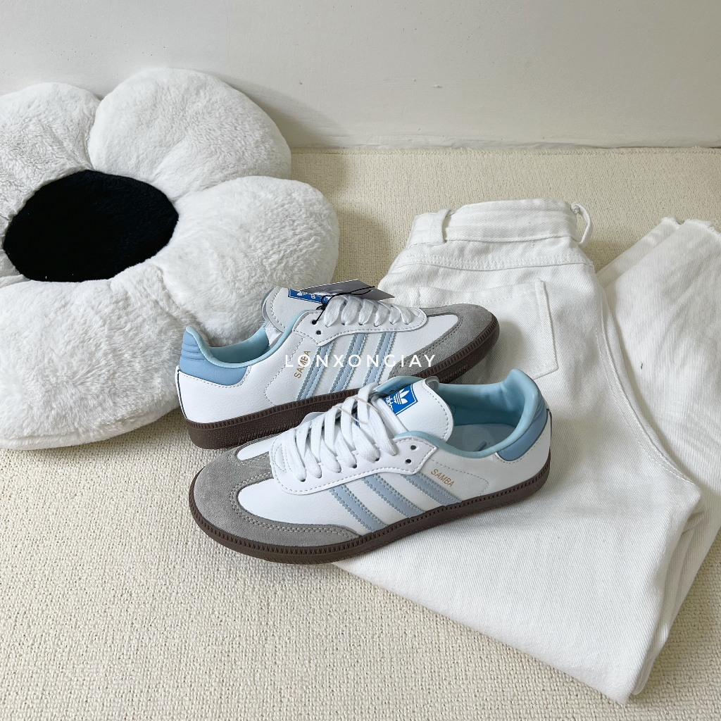 GIÀY THỂ THAO SAMBA XANH MINT