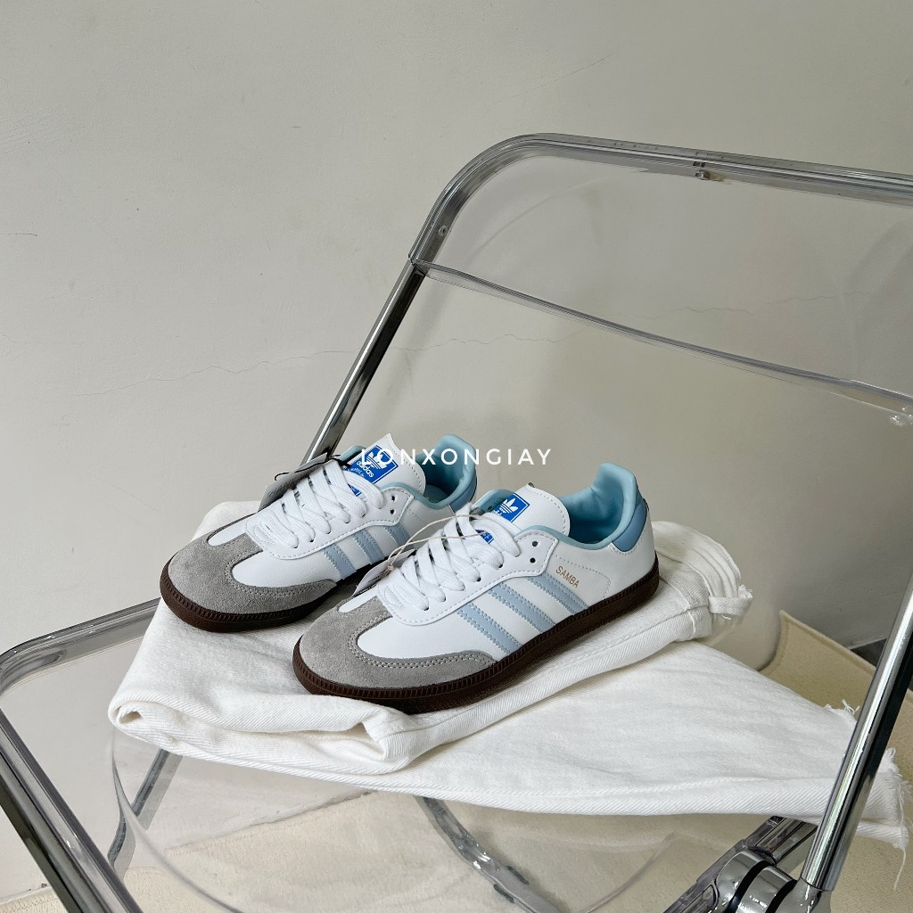 GIÀY THỂ THAO SAMBA XANH MINT