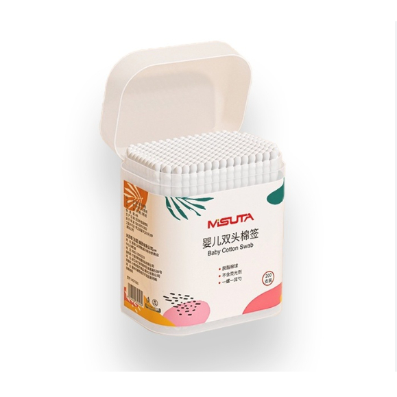 Tăm bông Misuta đa năng, tăm bông vệ sinh lấy ráy tai cho bé sơ sinh