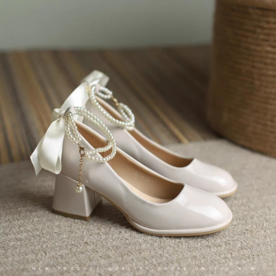 1 GIAY CAO GOT GIÁ RẺ CÓ BIGSIZE 35-43 VKHC124 DA BÓNG 1