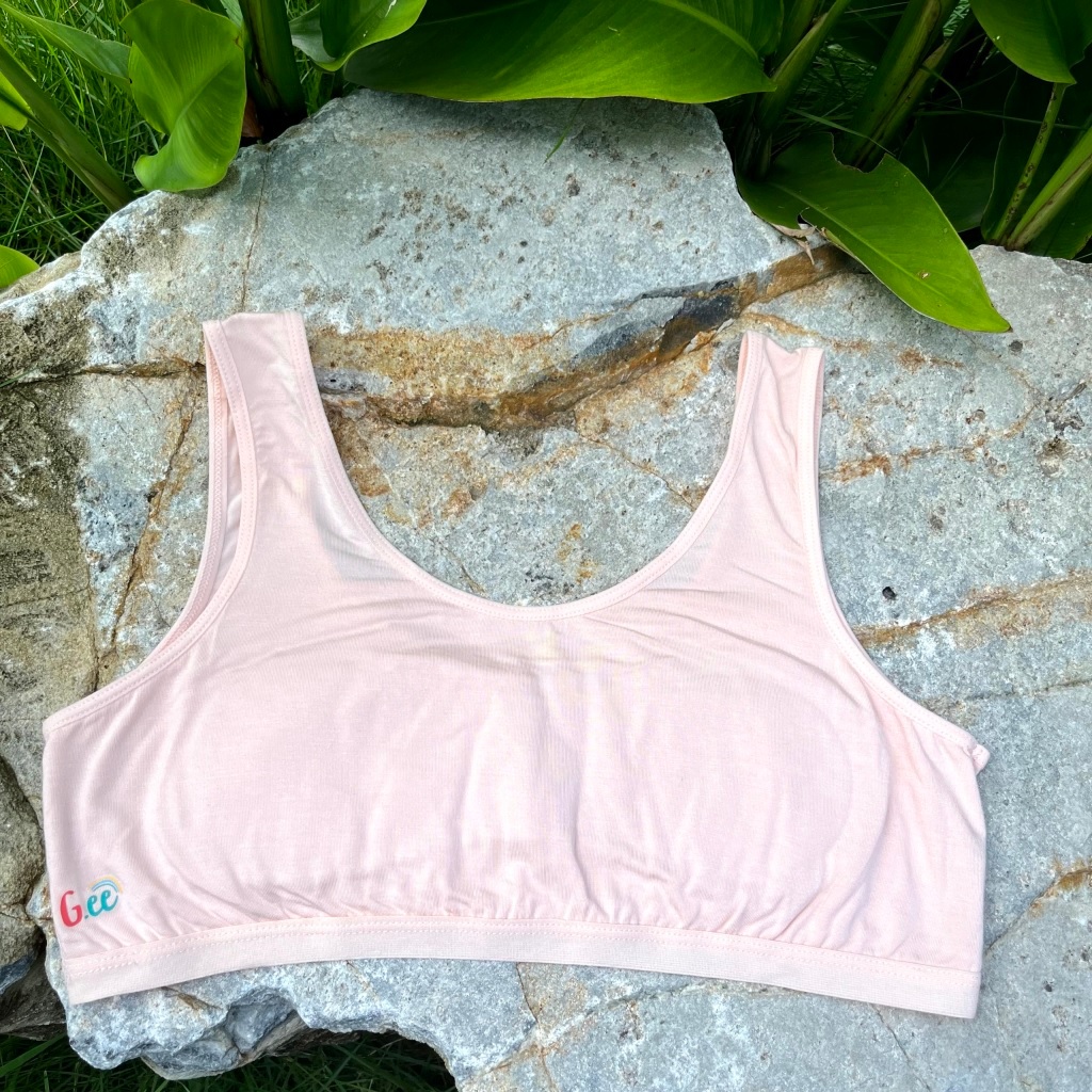 Áo Lá Cho Bé Gái Gee Sợi Tre, Áo Lót Nữ Học Sinh Cấp 1, Cấp 2 Cấp 3, Mặc Áo Dài Sợi Sồi, Mềm Mịn, Thoáng Mát, Thấm Hút