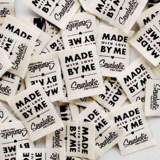 1000 chiếc mác cotton in theo yêu cầu - - Tag nhãn mác quần áo